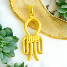 Load image into Gallery viewer, Goddess Isis Tyet The Knot Gold Pendant Necklace