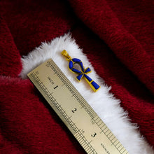 Load image into Gallery viewer, Gold Key Of Life Ankh Pendant Necklace