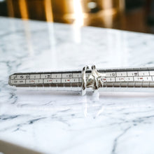 Load image into Gallery viewer, Silver God Anubis Adjustable Ring