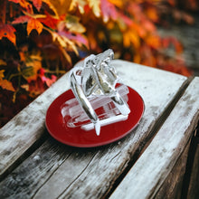 Load image into Gallery viewer, Silver God Anubis Adjustable Ring