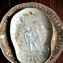 Load image into Gallery viewer, Silver God Amun Large Pendant Necklace