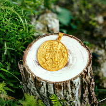 Load image into Gallery viewer, God Anubis Gold Pendant Necklace