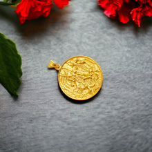 Load image into Gallery viewer, God Anubis Gold Pendant Necklace