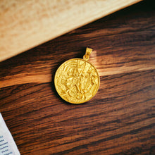 Load image into Gallery viewer, God Anubis Gold Pendant Necklace