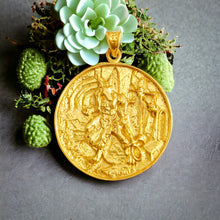 Load image into Gallery viewer, God Anubis Gold Pendant Necklace