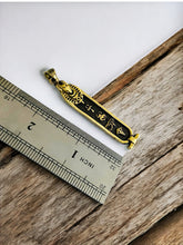 Load image into Gallery viewer, Gold God Anubis Cartouche Necklace