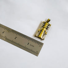 Load image into Gallery viewer, Gold Djed Pillar Pendant Necklace