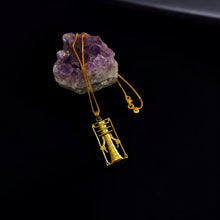 Load image into Gallery viewer, Gold Djed Pillar Pendant Necklace