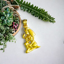 Load image into Gallery viewer, Goddess Isis Gold Pendant Necklace