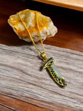 Load image into Gallery viewer, Gold Eye Of Horus Pendant Necklace