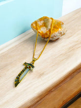 Load image into Gallery viewer, Gold Eye Of Horus Pendant Necklace