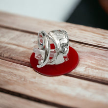 Load image into Gallery viewer, Silver Egyptian Queen Nefertiti Adjustable Ring