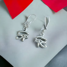 Load image into Gallery viewer, Eye Of Horus Silver Earring