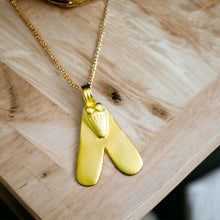 Load image into Gallery viewer, Gold Fly of Valor Pendant