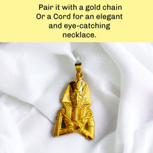 Load image into Gallery viewer, King Akhenaton Gold Pendant