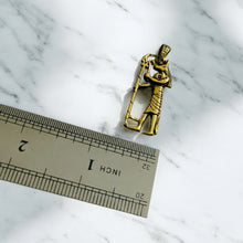 Load image into Gallery viewer, Gold God Anubis Pendant