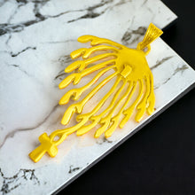 Load image into Gallery viewer, Aton Sun Rays Gold Pendant Necklace