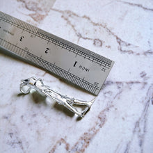 Load image into Gallery viewer, Silver God Horus Large Pendant Necklace