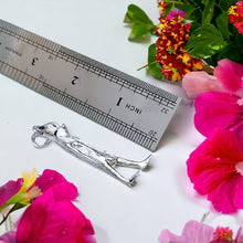 Load image into Gallery viewer, Silver God Horus Large Pendant Necklace