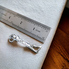 Load image into Gallery viewer, Silver God Horus Large Pendant Necklace