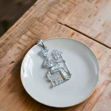 Load image into Gallery viewer, Silver God Horus Pendant Necklace