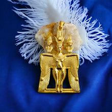 Load image into Gallery viewer, Gold Magician Isis Pendant