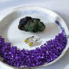 Load image into Gallery viewer, Silver Scarab Egyptian Earring