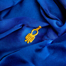 Load image into Gallery viewer, Goddess Isis Tyet The Knot Gold Pendant Necklace