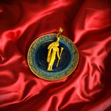 Load image into Gallery viewer, Gold Goddess Nyphthys Pendant Necklace