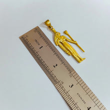 Load image into Gallery viewer, Gold Goddess Nyphthys Pendant Necklace