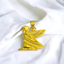 Load image into Gallery viewer, Goddess Isis Gold Pendant Necklace