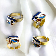 Load image into Gallery viewer, Eye Of Horus Gold Ring, Gift for Men and Women