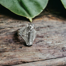 Load image into Gallery viewer, Silver Maat Adjustable Ring
