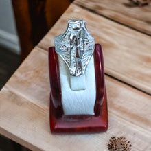 Load image into Gallery viewer, Silver Anubis Adjustable Ring