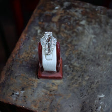 Load image into Gallery viewer, Silver Anubis Adjustable Ring