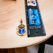 Load image into Gallery viewer, Gold Royal Scarab Pendant Necklace