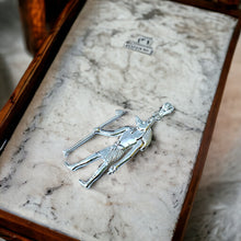 Load image into Gallery viewer, Silver God Anubis Large Pendant Necklace