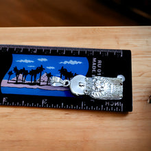 Load image into Gallery viewer, Silver Goddess Sekhmet Pendant Necklace