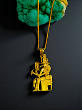Load image into Gallery viewer, Gold God Thoth Necklace