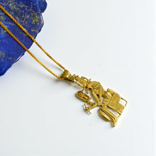 Load image into Gallery viewer, Gold God Thoth Necklace