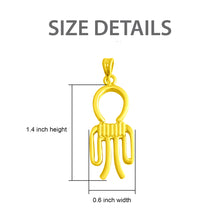 Load image into Gallery viewer, Goddess Isis Tyet The Knot Gold Pendant Necklace