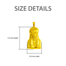 Load image into Gallery viewer, Sekhmet Powerful Gold Pendant