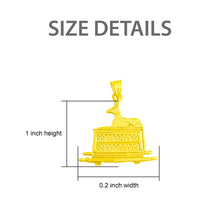 Load image into Gallery viewer, God Anubis The guardian Gold Pendant Necklace