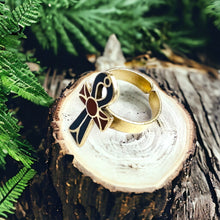 Load image into Gallery viewer, Gold Key Of Life Ankh Ring