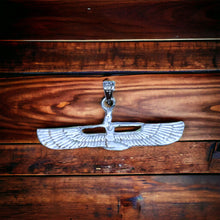 Load image into Gallery viewer, Silver Goddess Isis Pendant Necklace