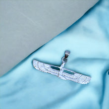 Load image into Gallery viewer, Silver Goddess Isis Pendant Necklace