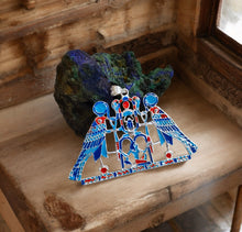 Load image into Gallery viewer, God Horus Amulet Silver Pendant Necklace