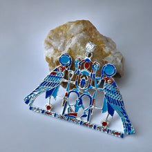 Load image into Gallery viewer, God Horus Amulet Silver Pendant Necklace