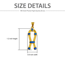 Load image into Gallery viewer, SAA Opal Amulet Gold Pendant