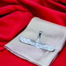 Load image into Gallery viewer, Silver Goddess Isis Pendant Necklace